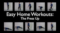 Easy Home Workouts – Press Up’s