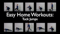 Easy Home Workouts – Tuck Jumps