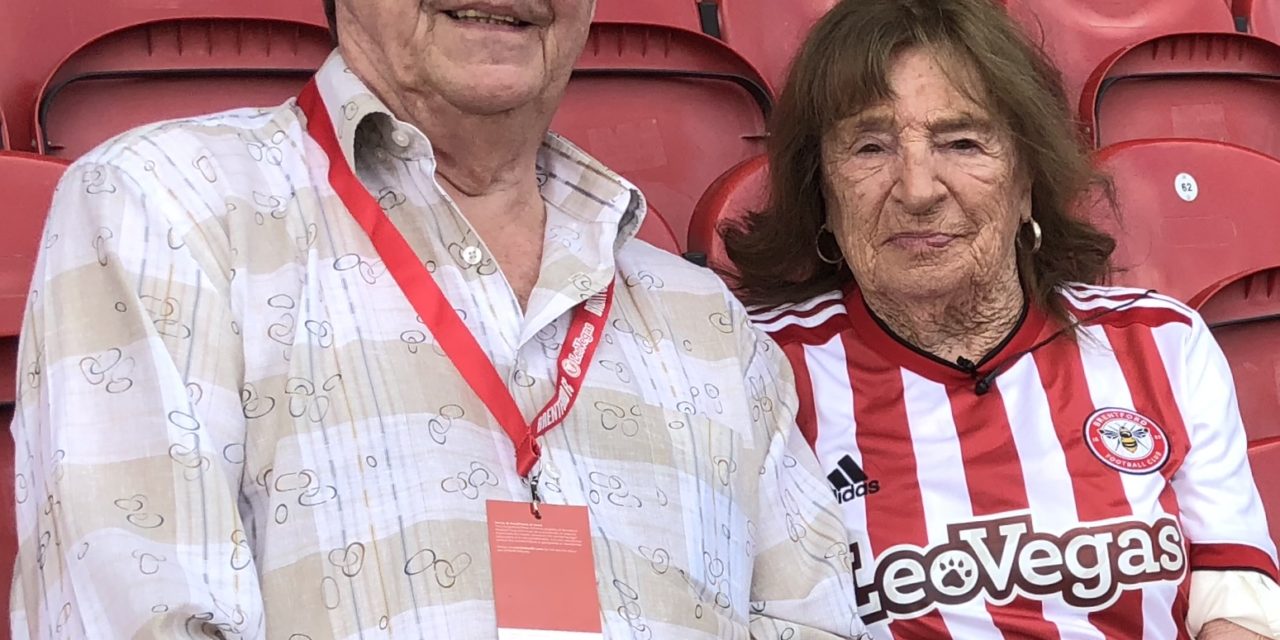 Queen Bee Audrey takes the first Premium Seat at Brentford Community Stadium