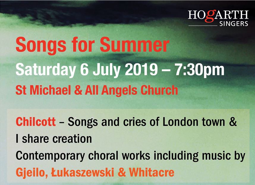 Hogarth Singers Songs for Summer