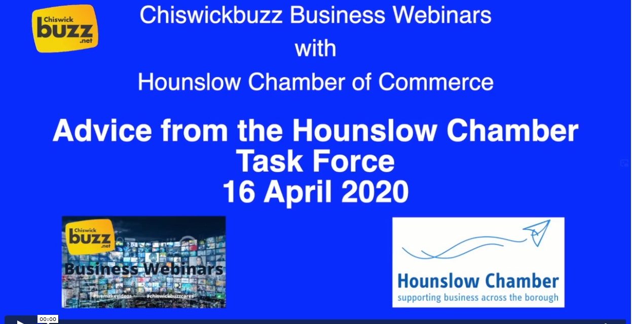 Advice From Hounslow Chamber Task Force – 16 April 2020