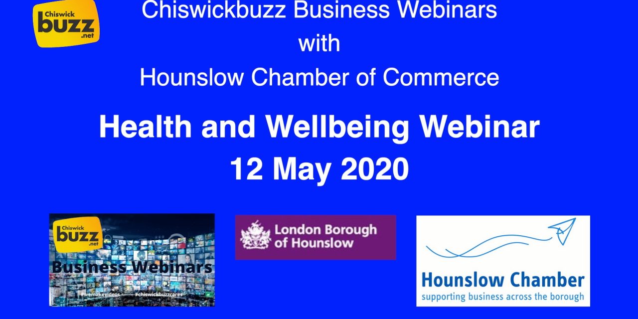 Webinar – Health and Wellbeing – 12 May 2020