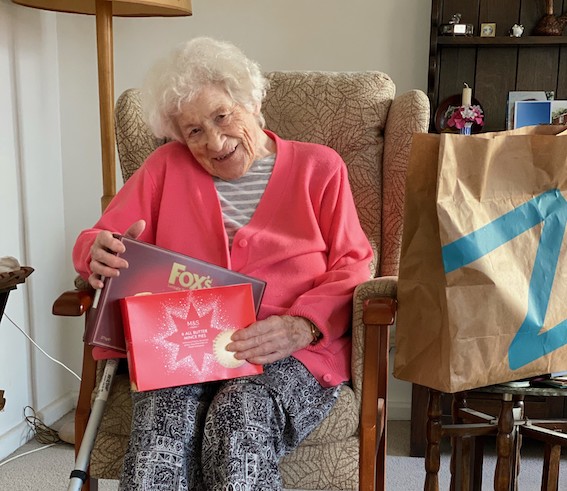 Age Concern Receives Surprise Christmas Gift from Ocado Zoom